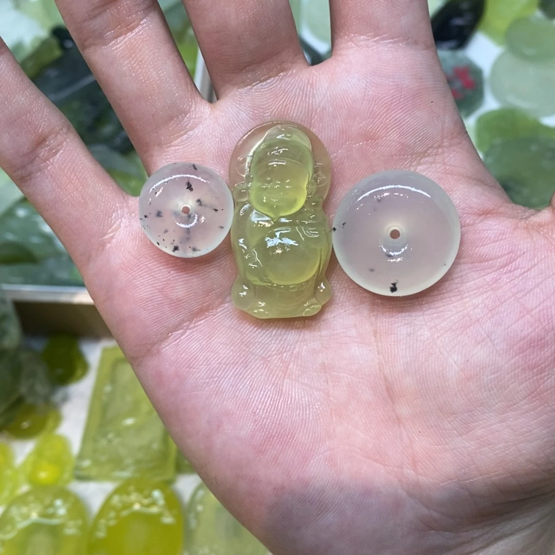 招***宝岫玉未镶嵌吊坠(不含链)