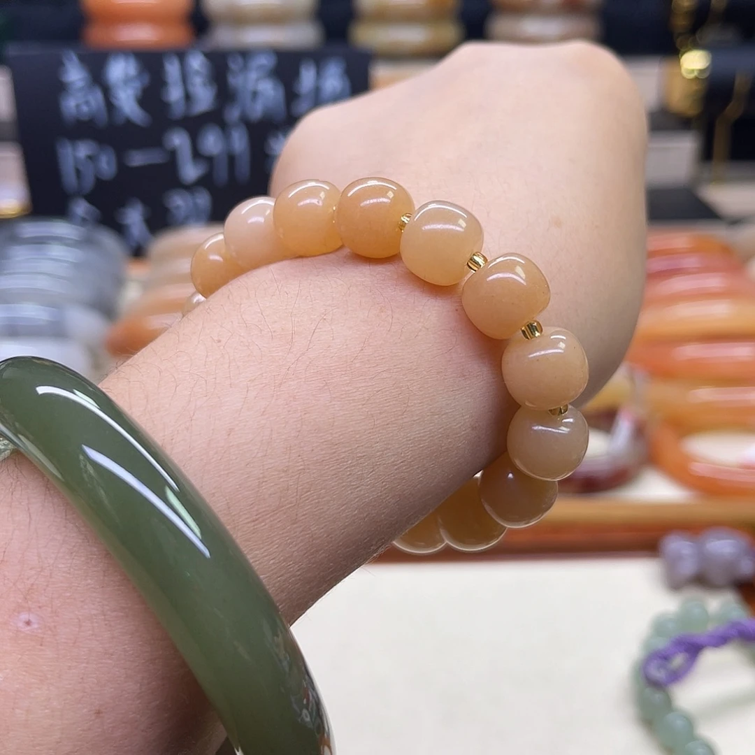 石英质玉未镶嵌手镯