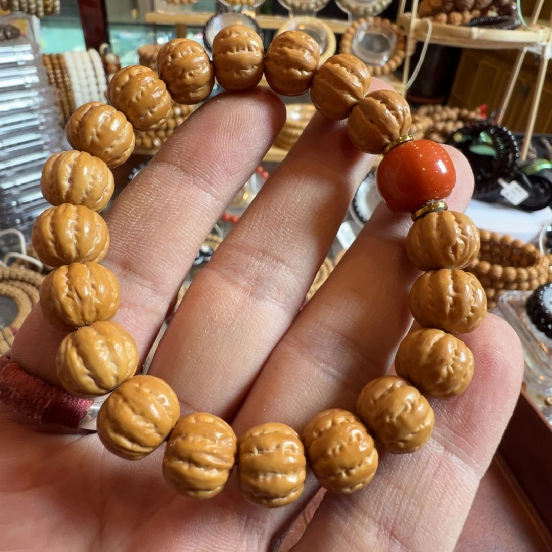 猴头核桃手串小*京八