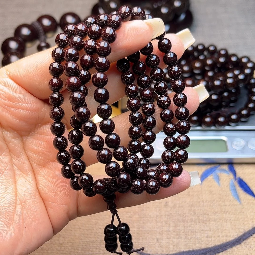 檀香紫檀（小叶紫檀）0.6 108颗满星