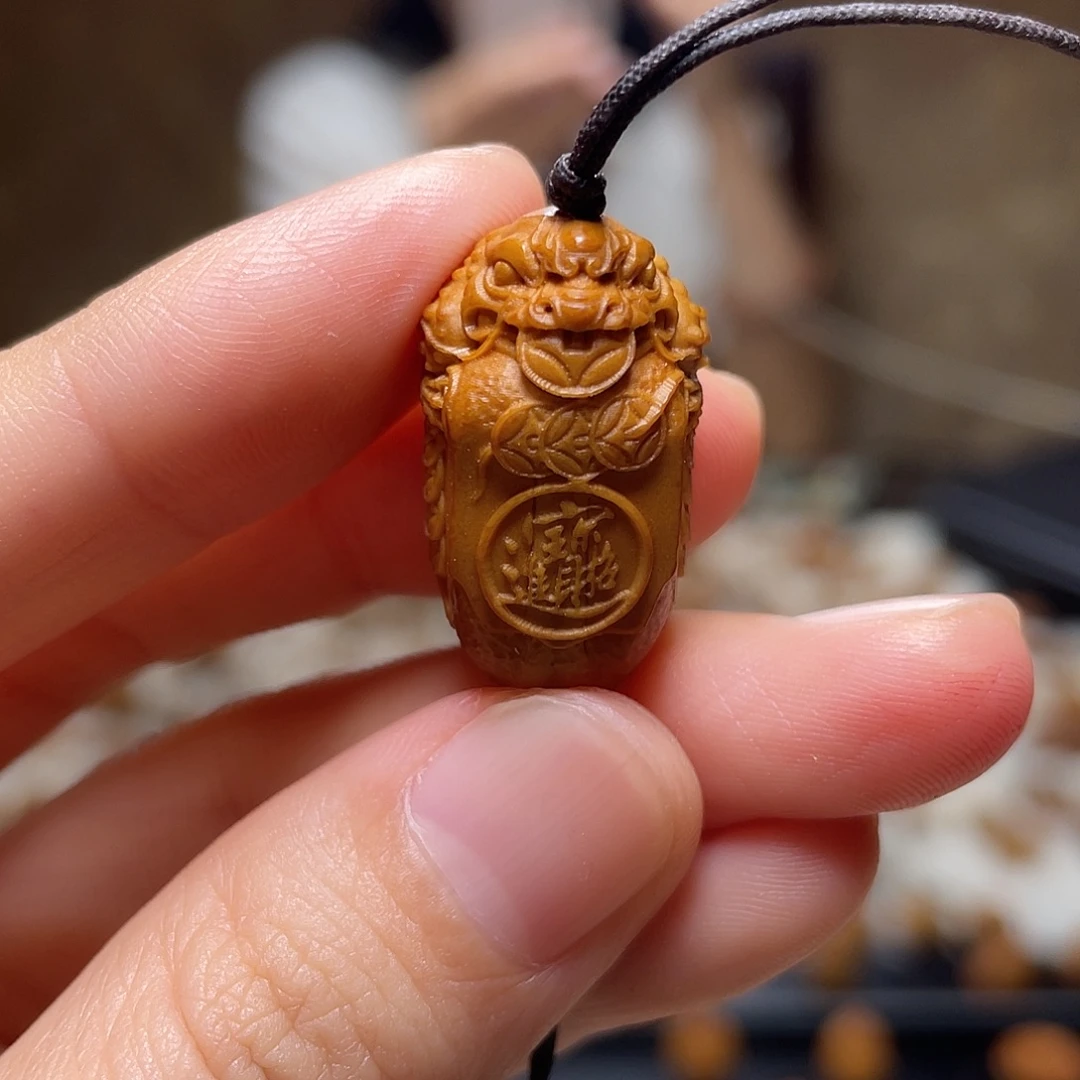 橄榄核手串/手链橄榄核 金蝉