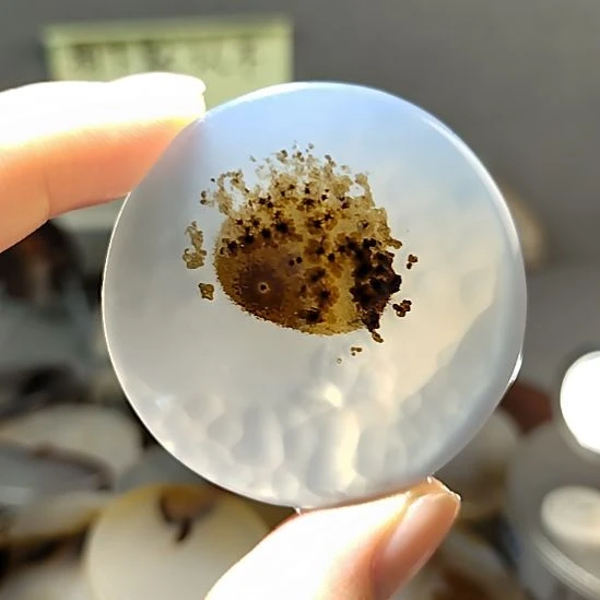 玛瑙/玉髓未镶嵌颈饰河豚