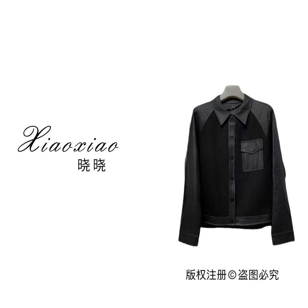 【晓晓女装】610D高端定制时尚翻领短外套