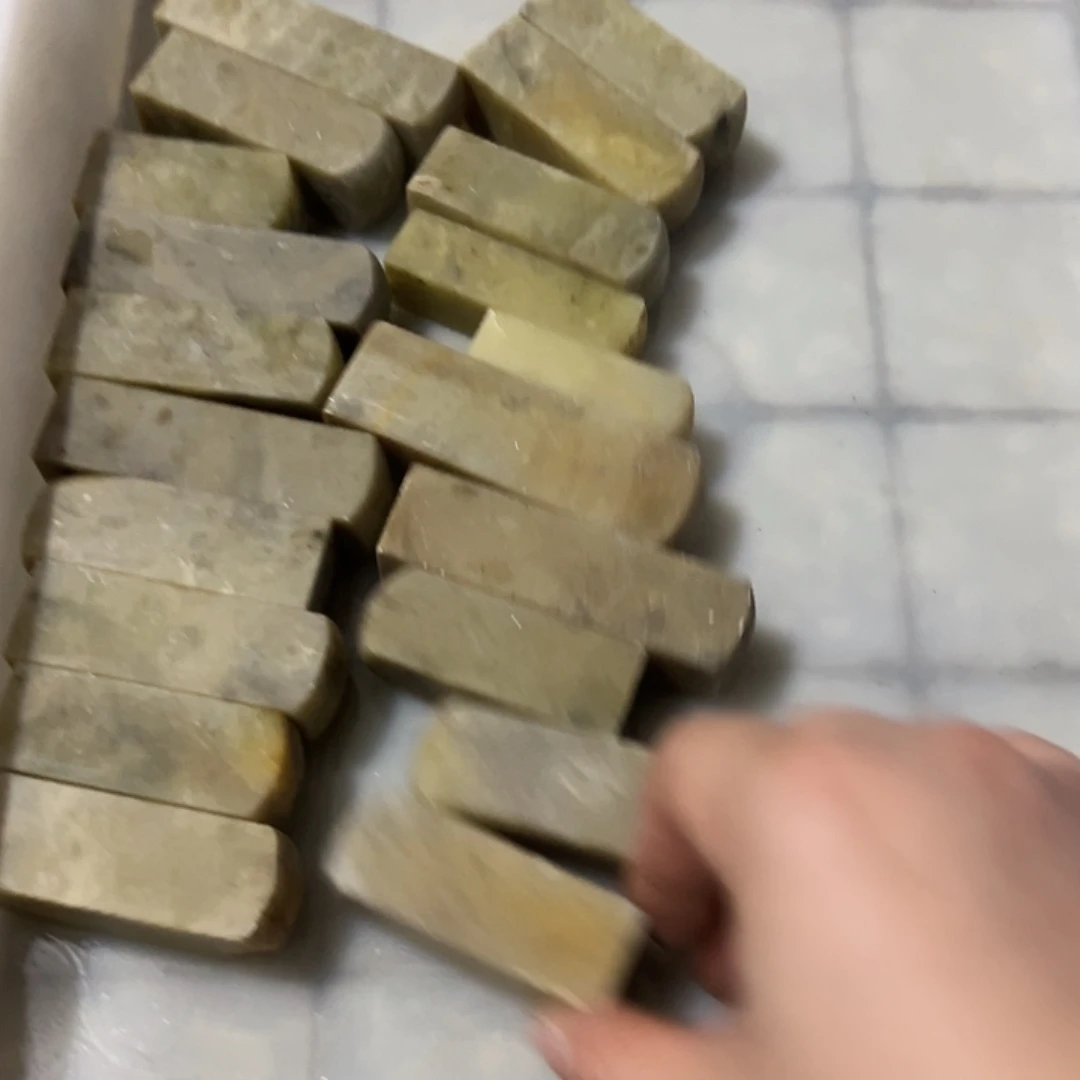黄***橙昌化石印石20方石头