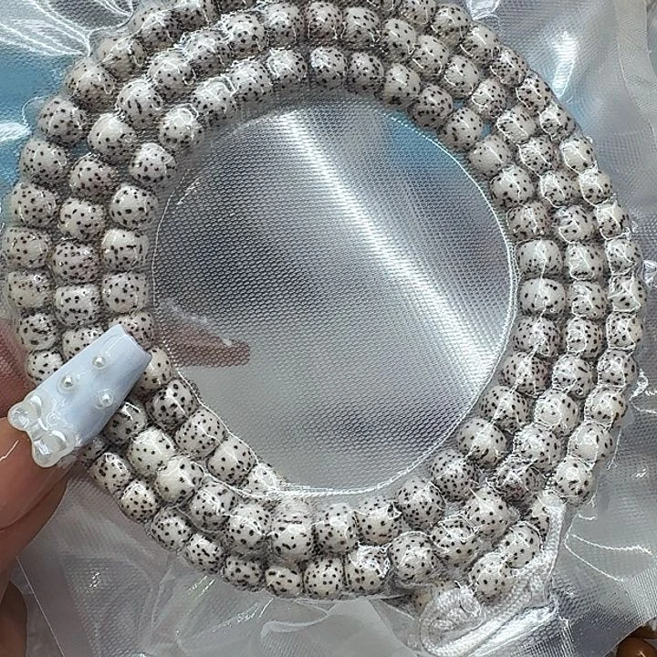 星月菩提手串397王者半臂白星月菩提河豚76桶108