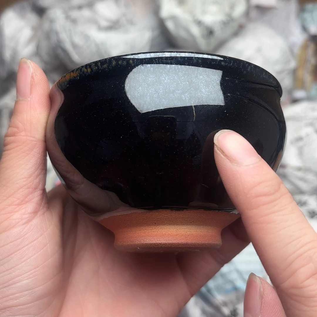 茶盏建盏主人杯一只微瑕