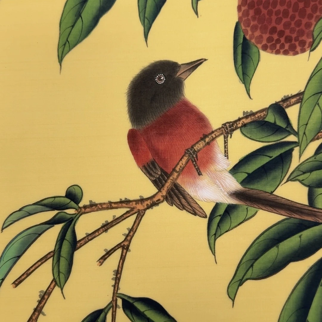 国画国画作品山水花鸟