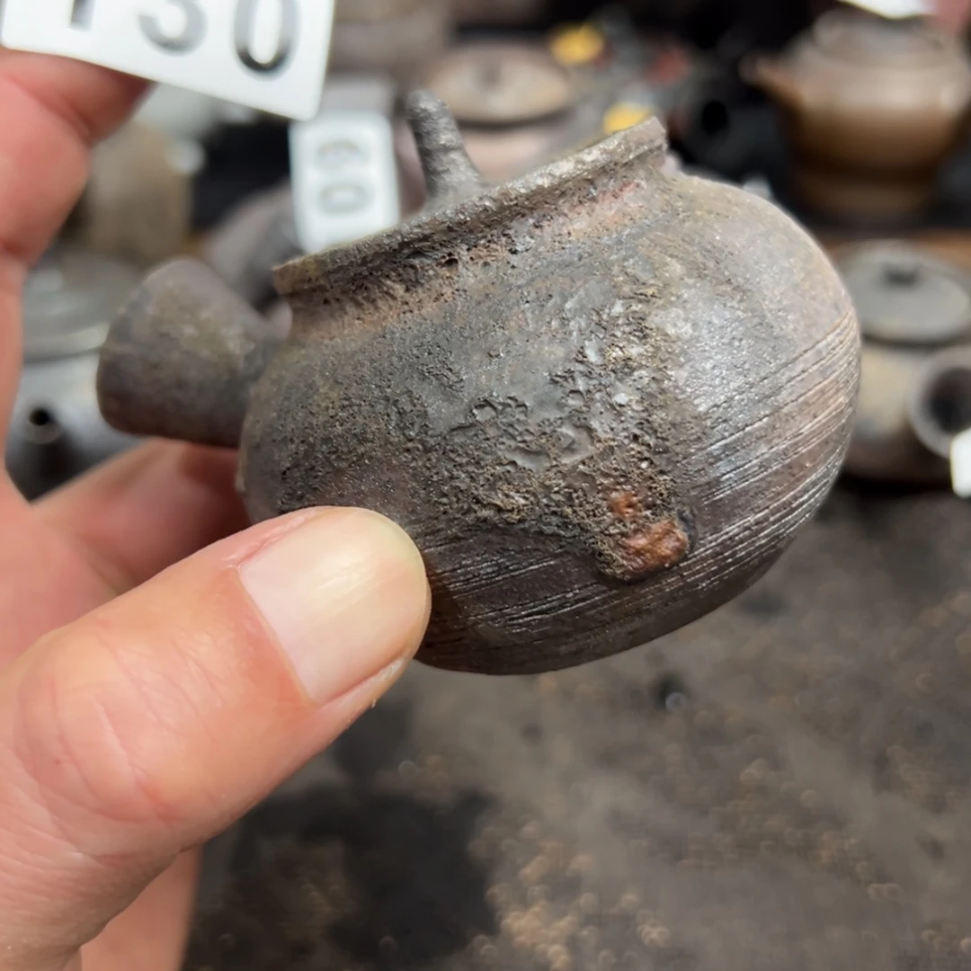 130柴烧手工壶80容量