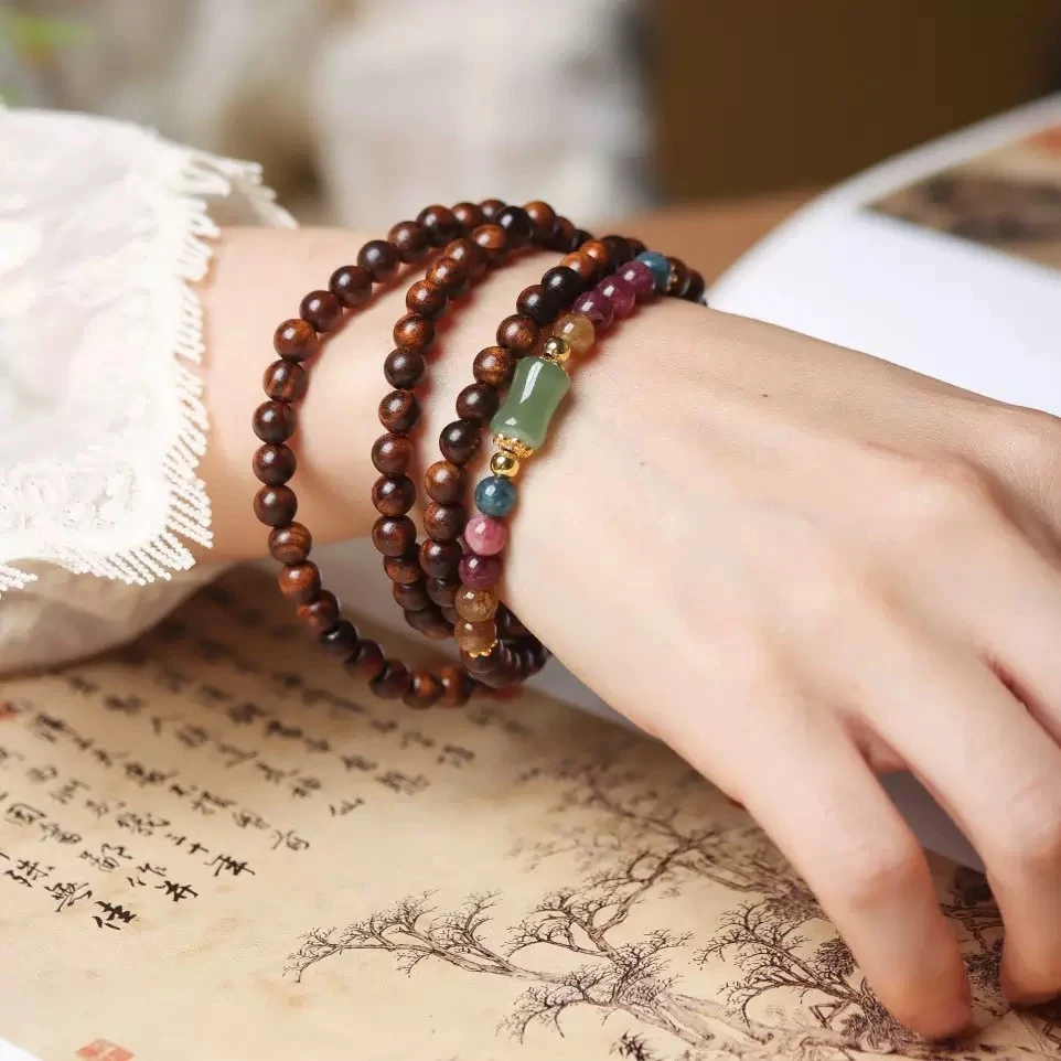 S1277黄花梨珠串【无礼盒】