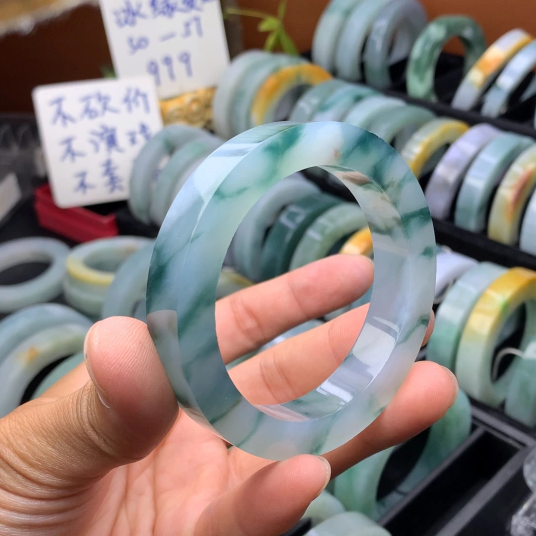 定制翡翠手镯未镶嵌定制手镯