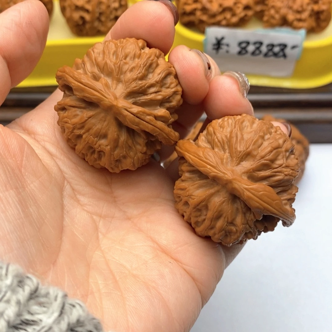 把件文玩核桃41尺金麒麟