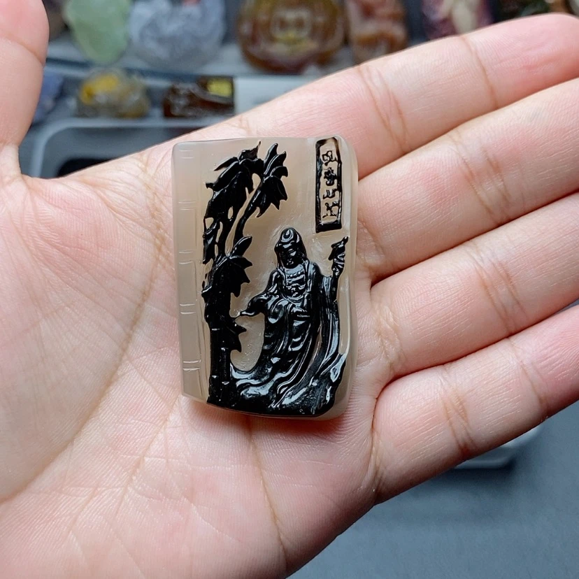 【闪购商品】未镶嵌定制玛瑙吊坠