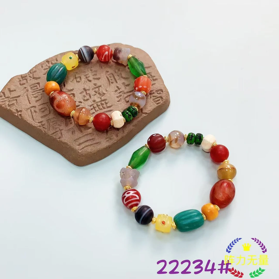 非金属珐琅手链 22234 手链手串单圈百搭多样(发一)