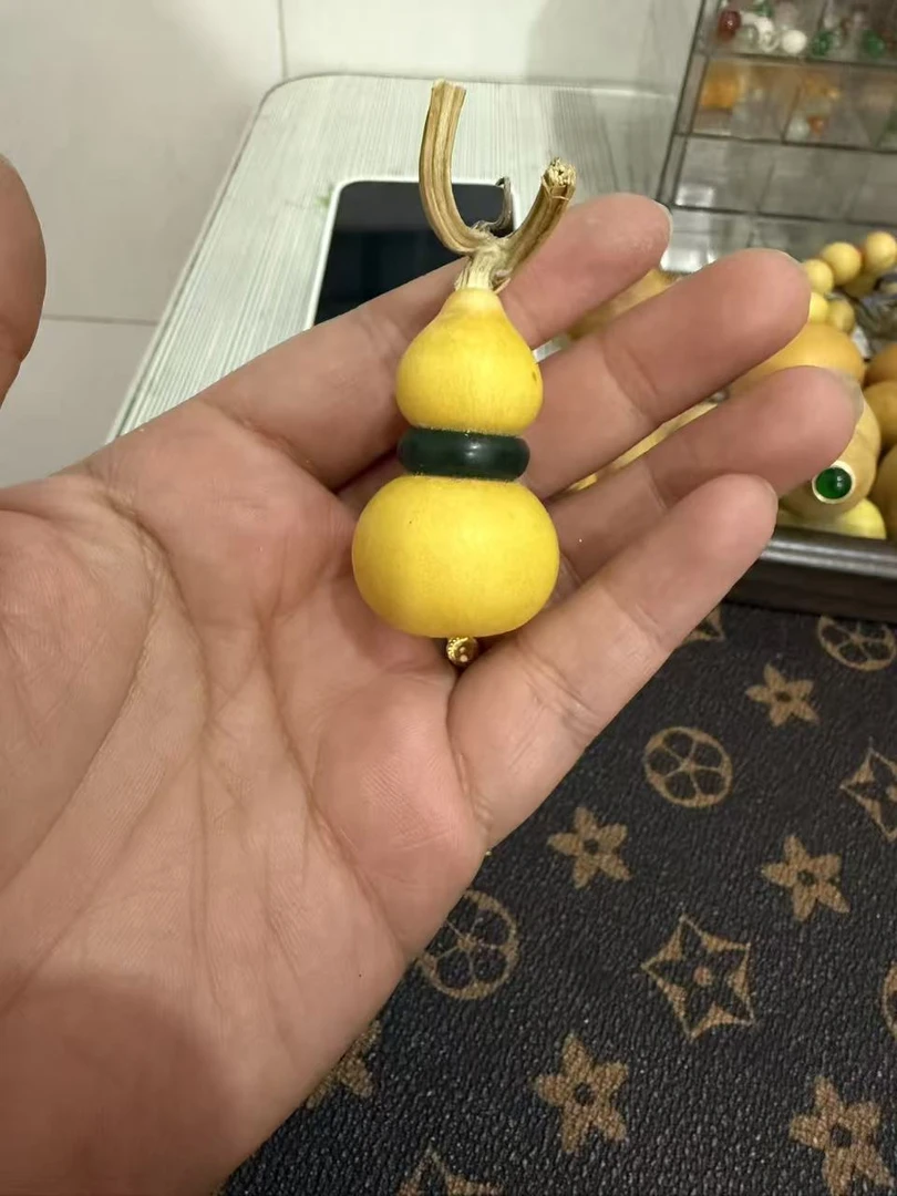 精品小号天然葫芦文玩吊坠把玩手捻挂件