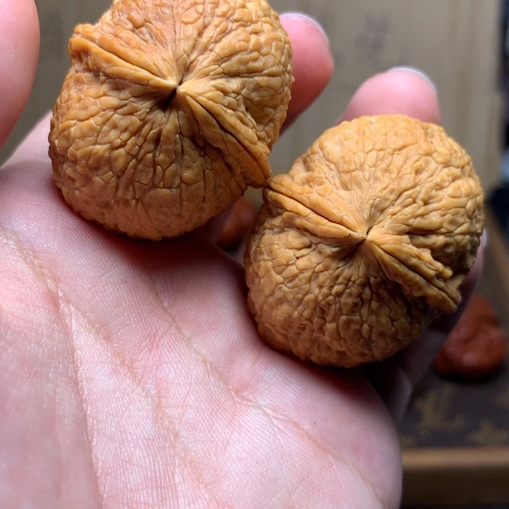 文玩核桃把件43铁龙珠