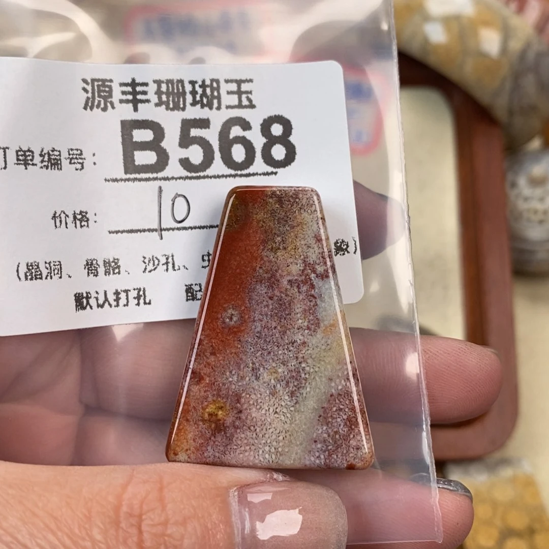 硅化玉颈饰未镶嵌俞*