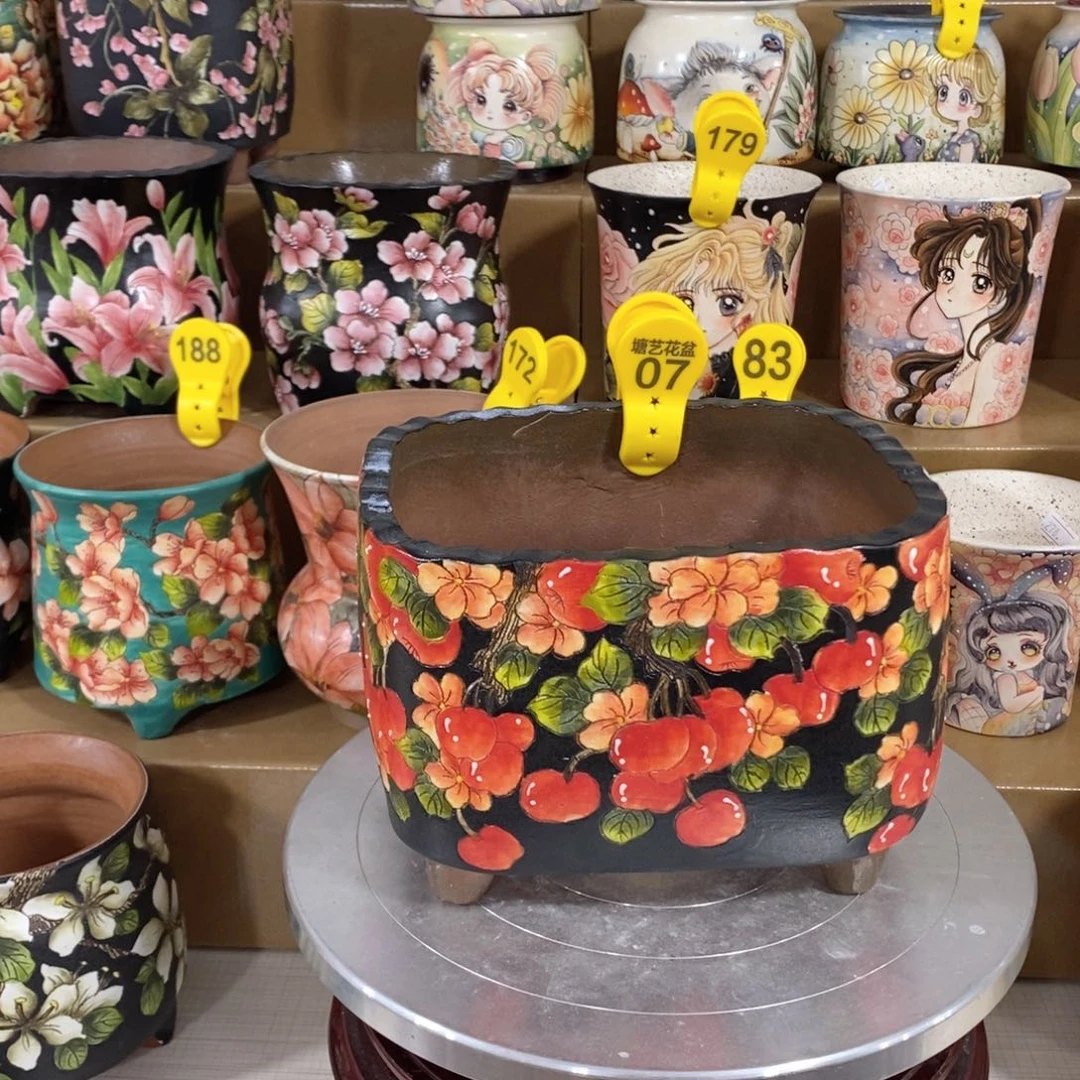 景德镇精品博采美盆