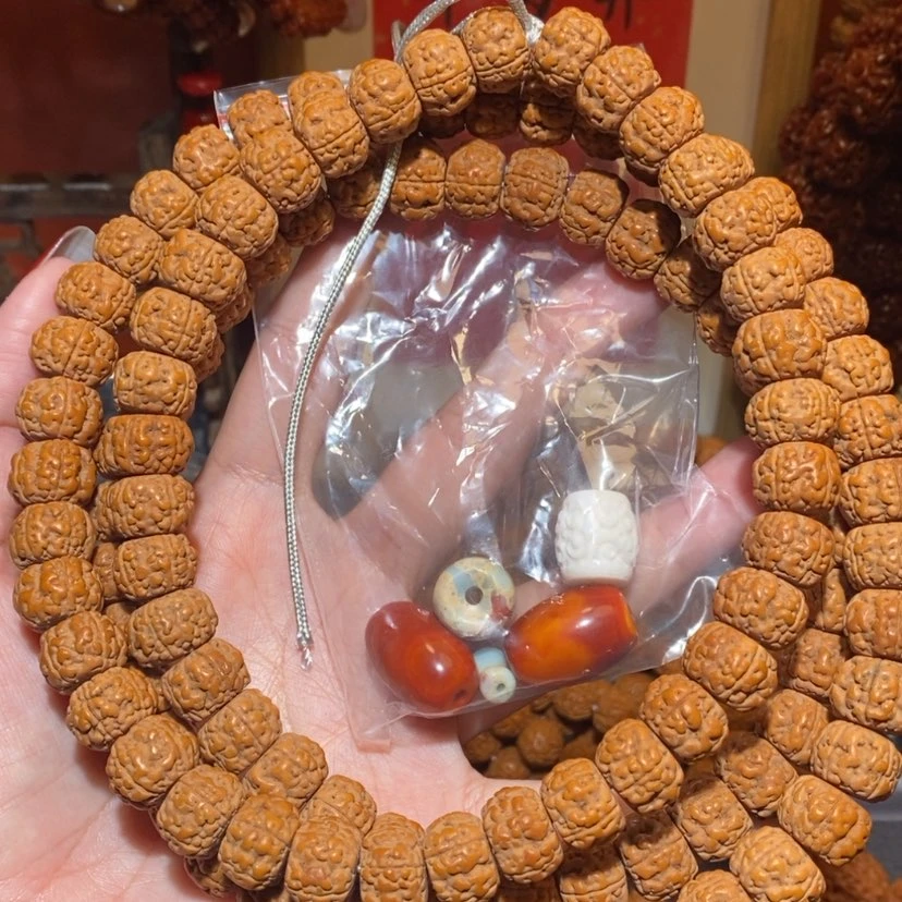 【闪购商品】金刚菩提手串用****414原籽配饰