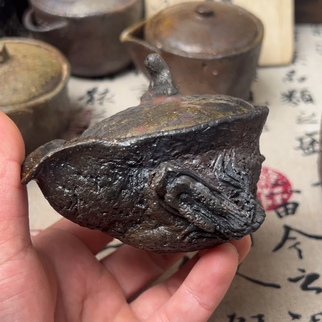 主*哥敬欣柴烧瑕疵宝瓶不退不换