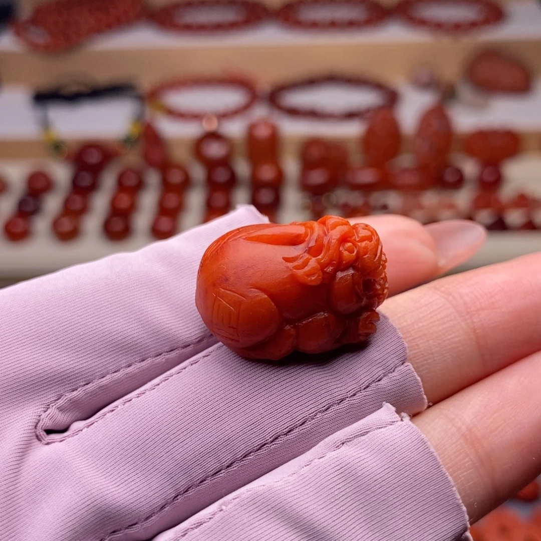 南红玛瑙未镶嵌配饰