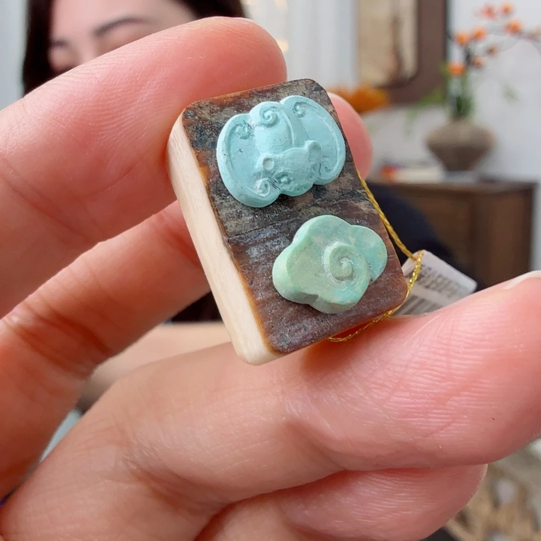 绿松石未镶嵌珠宝奇石