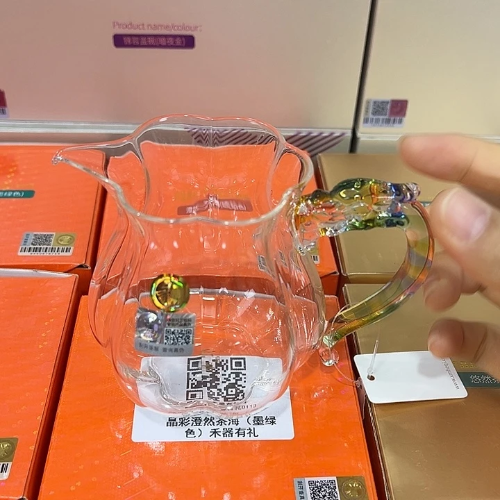 暢***手工艺品玻璃禾器茶器现货现发