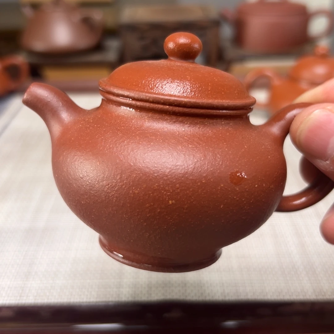 壶紫砂微瑕茶壶款