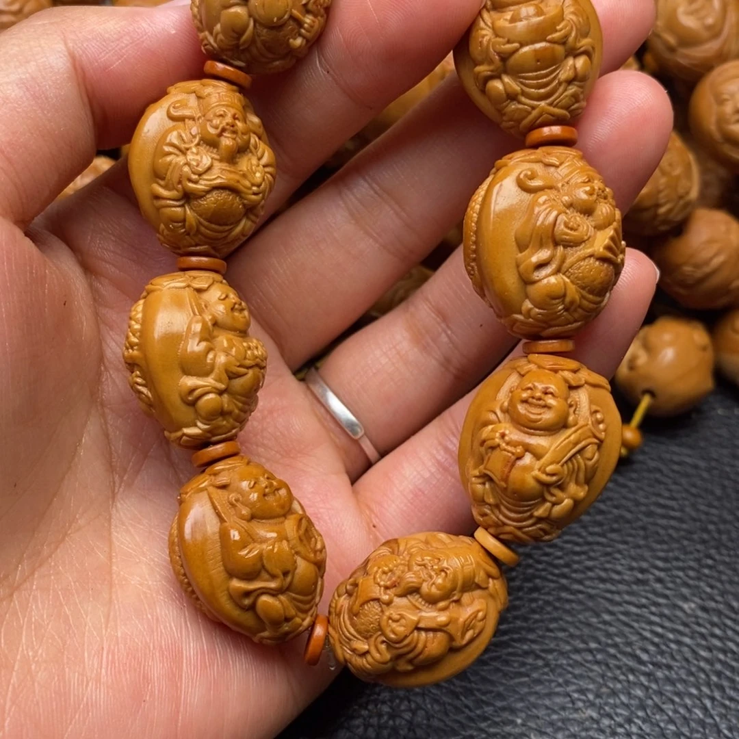 手串橄榄核龙财迷1.8+