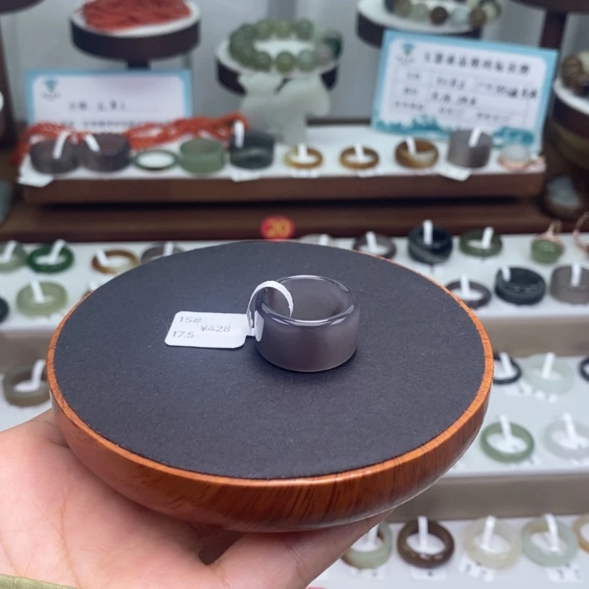 【闪购商品】未镶嵌戒指和田玉 和田玉戒 15-3