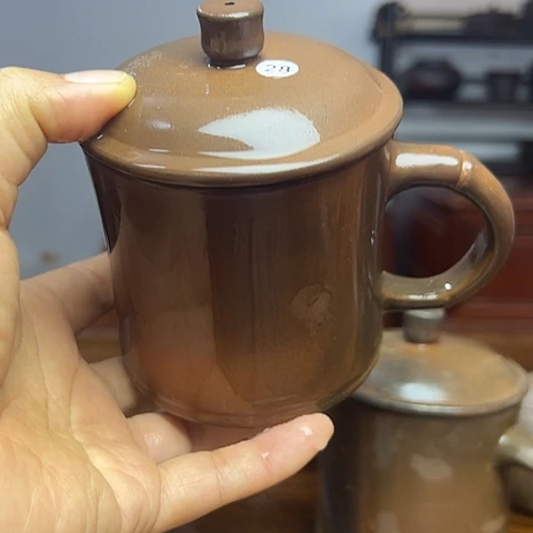 别***。戬谷龙窑柴烧茶杯28