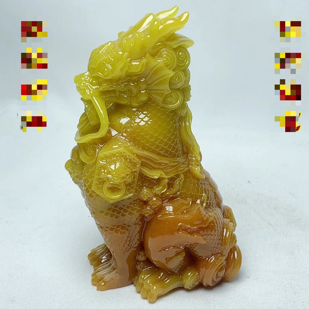 高端手工精品麒麟摆件
