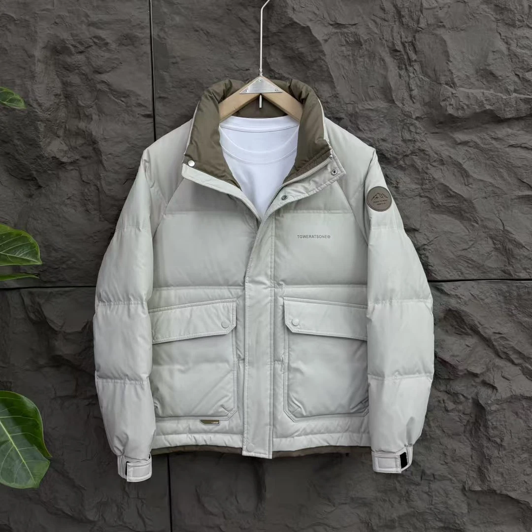 冬季新款立领免洗加厚保暖外套#8008（非标）