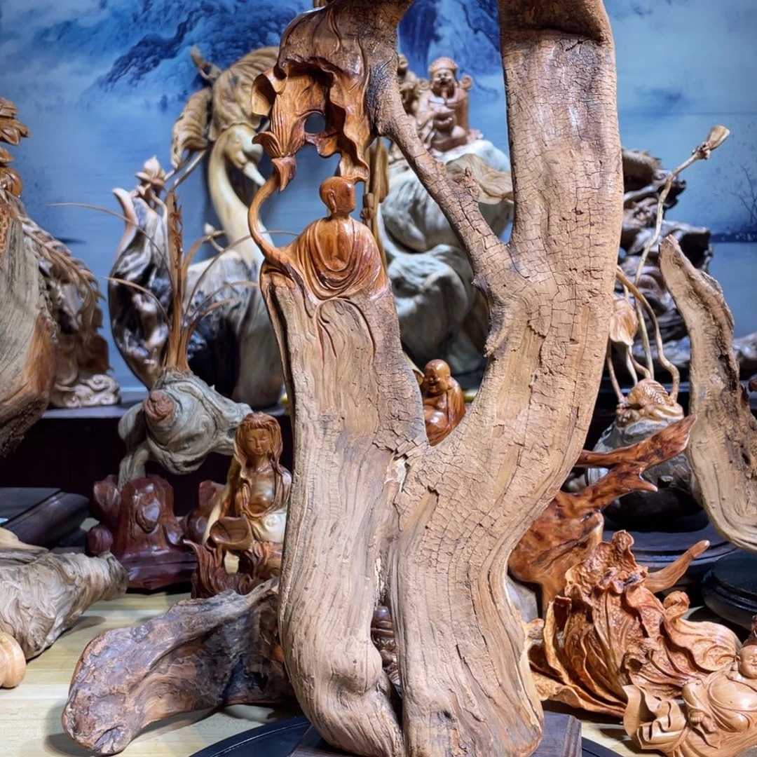 柏木太行崖柏工艺品