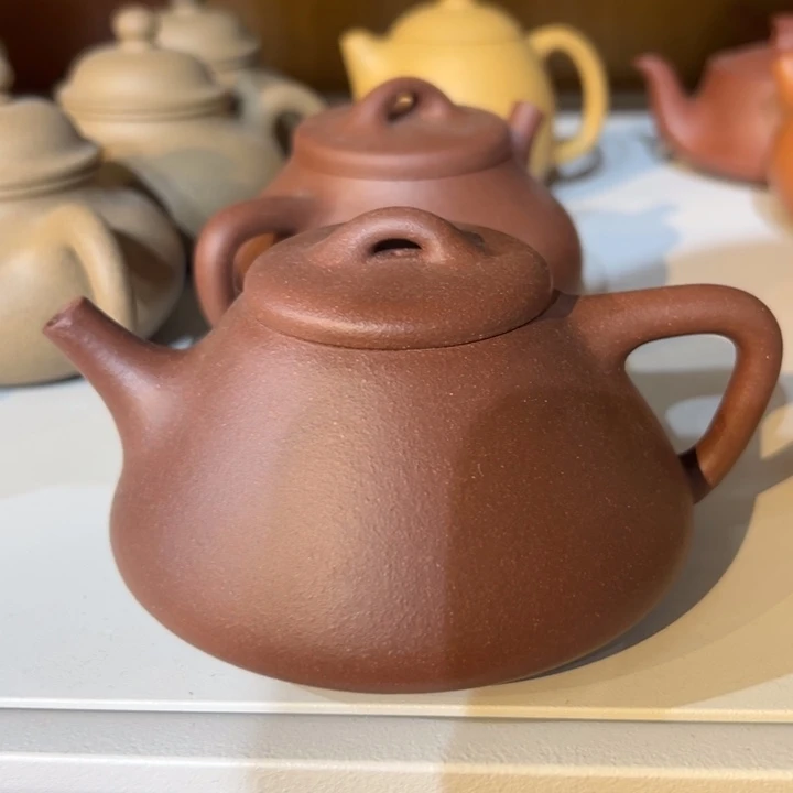 茶壶紫砂紫泥子冶静做200cc