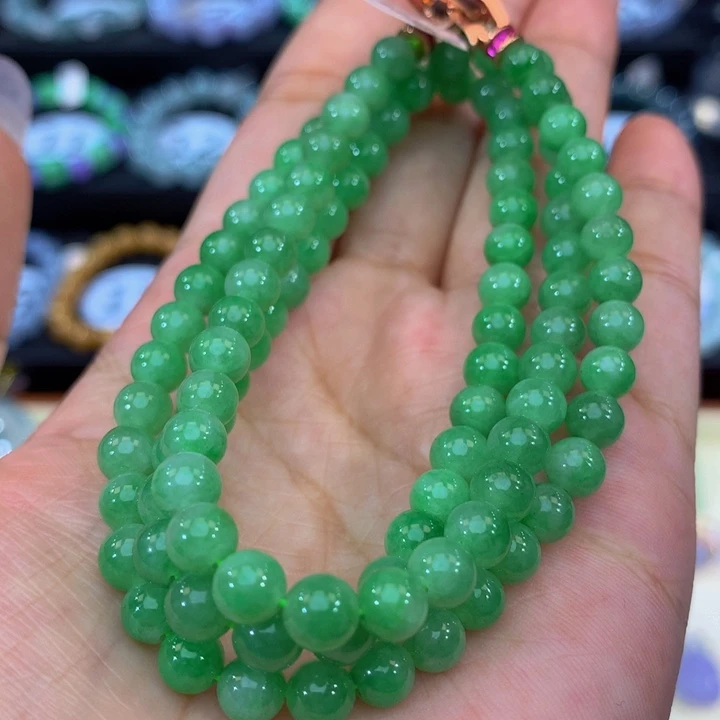 未镶嵌手链翡翠翡翠