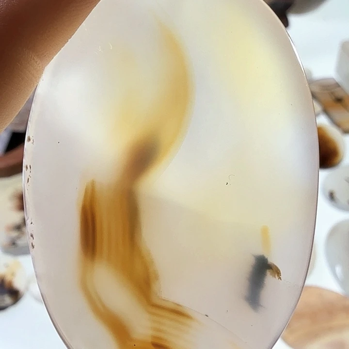未镶嵌玛瑙/玉髓珠宝半成品