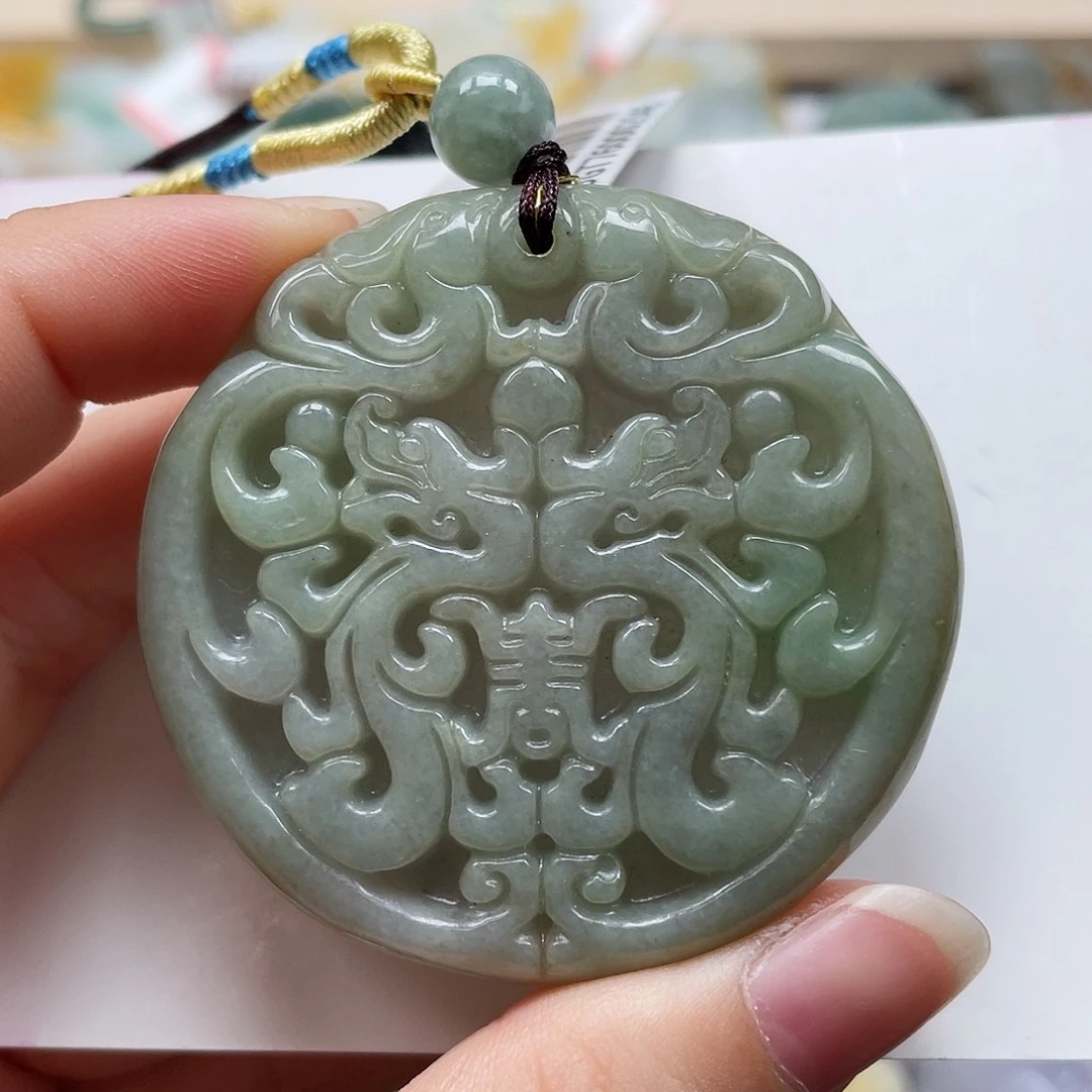 翡翠未镶嵌吊坠(不含链)翡翠