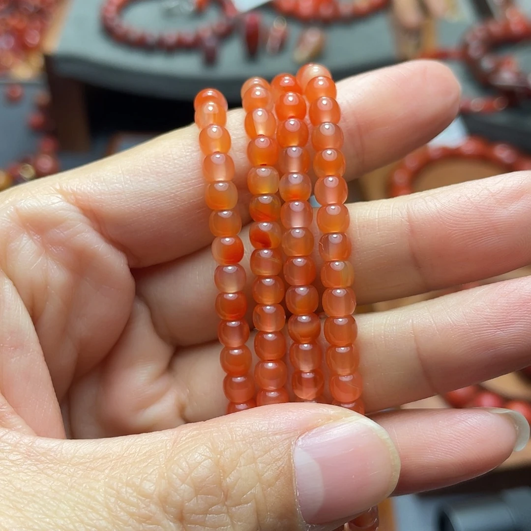 未镶嵌手串4多样性发1南红玛瑙