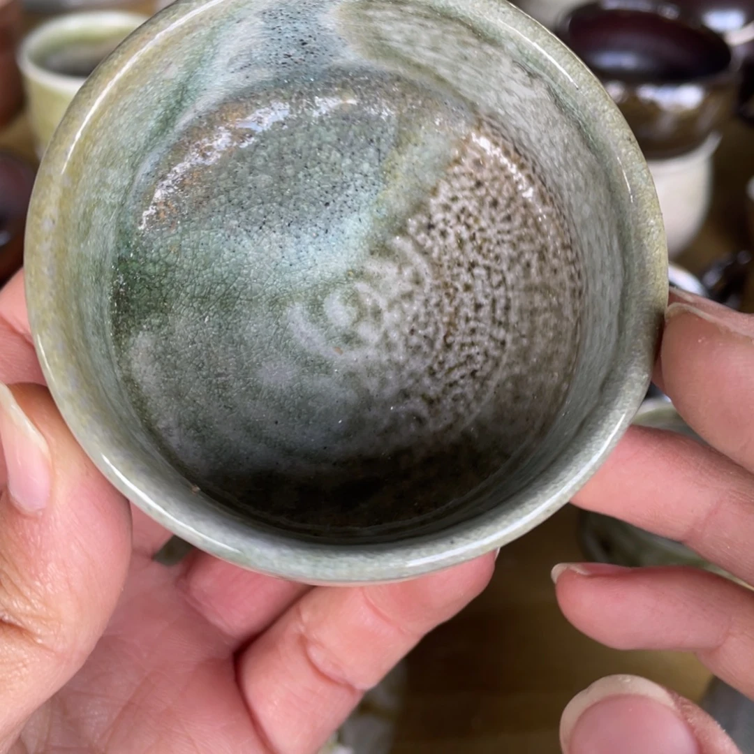 l***｀陶浪鬼柴烧无釉裸烧