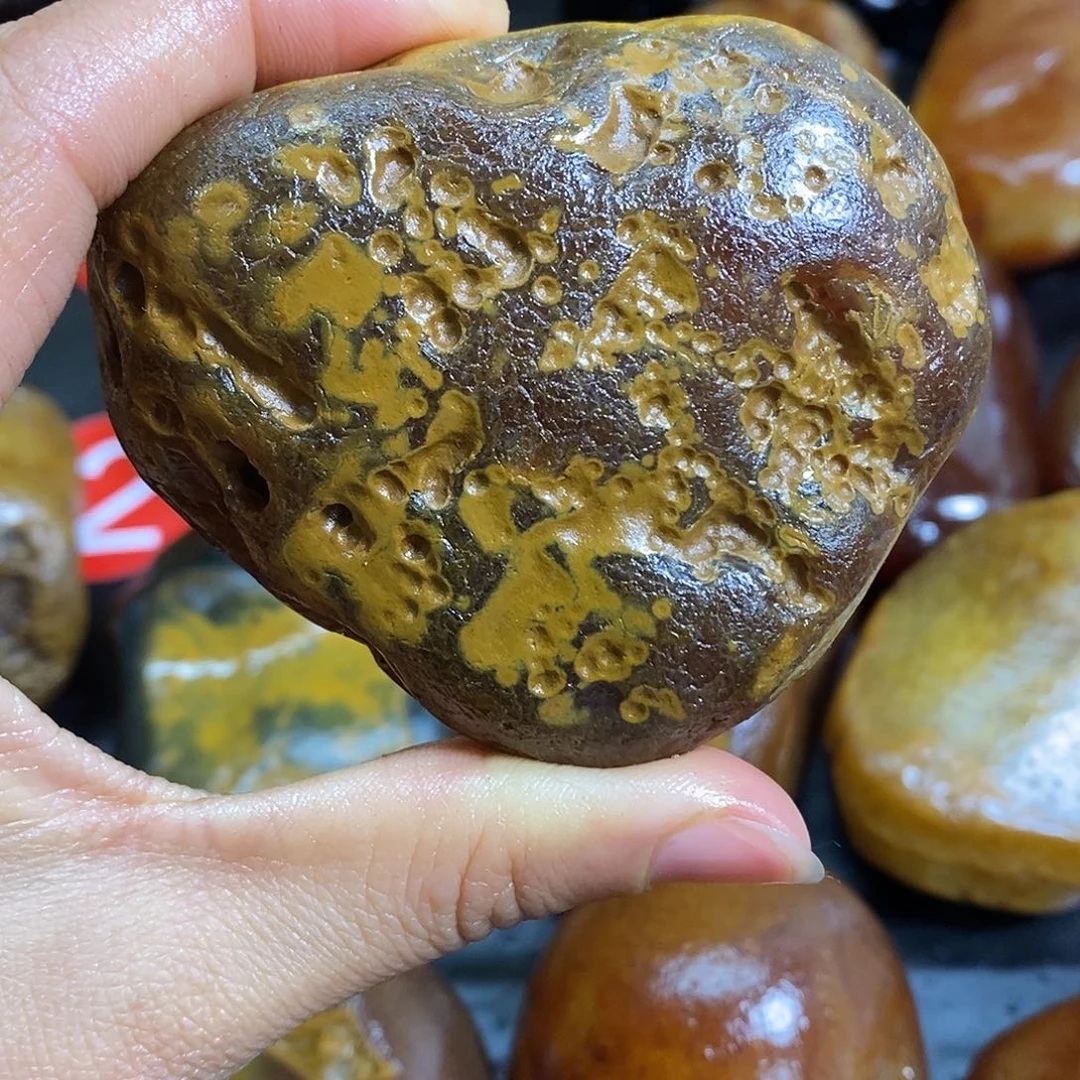 玛瑙/玉髓未镶嵌手把件