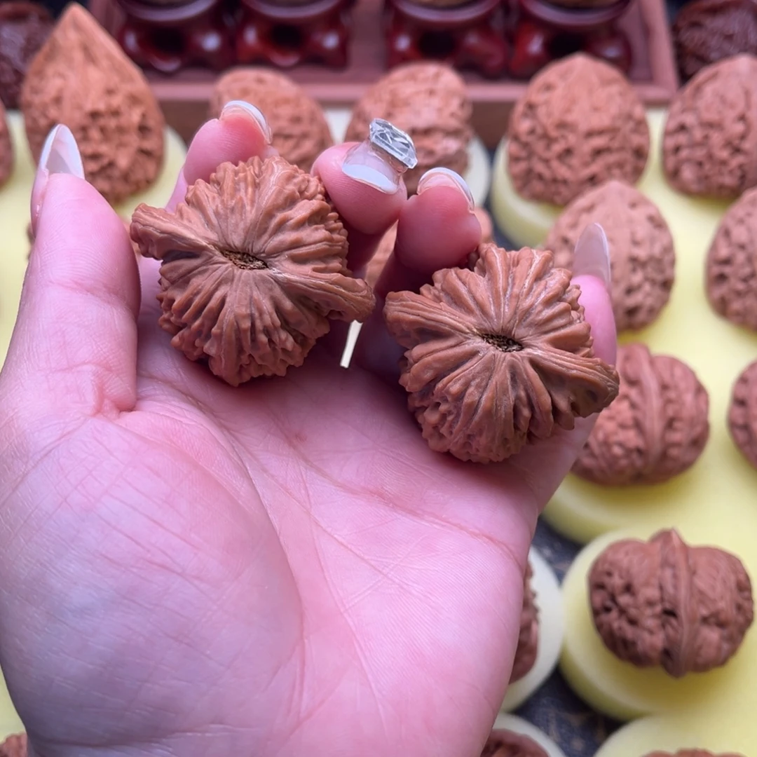 文玩核桃把件44四座楼毕业对全品