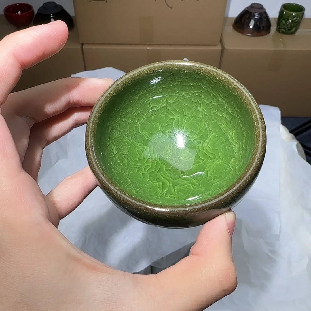 茶盏微瑕建盏，介意勿拍