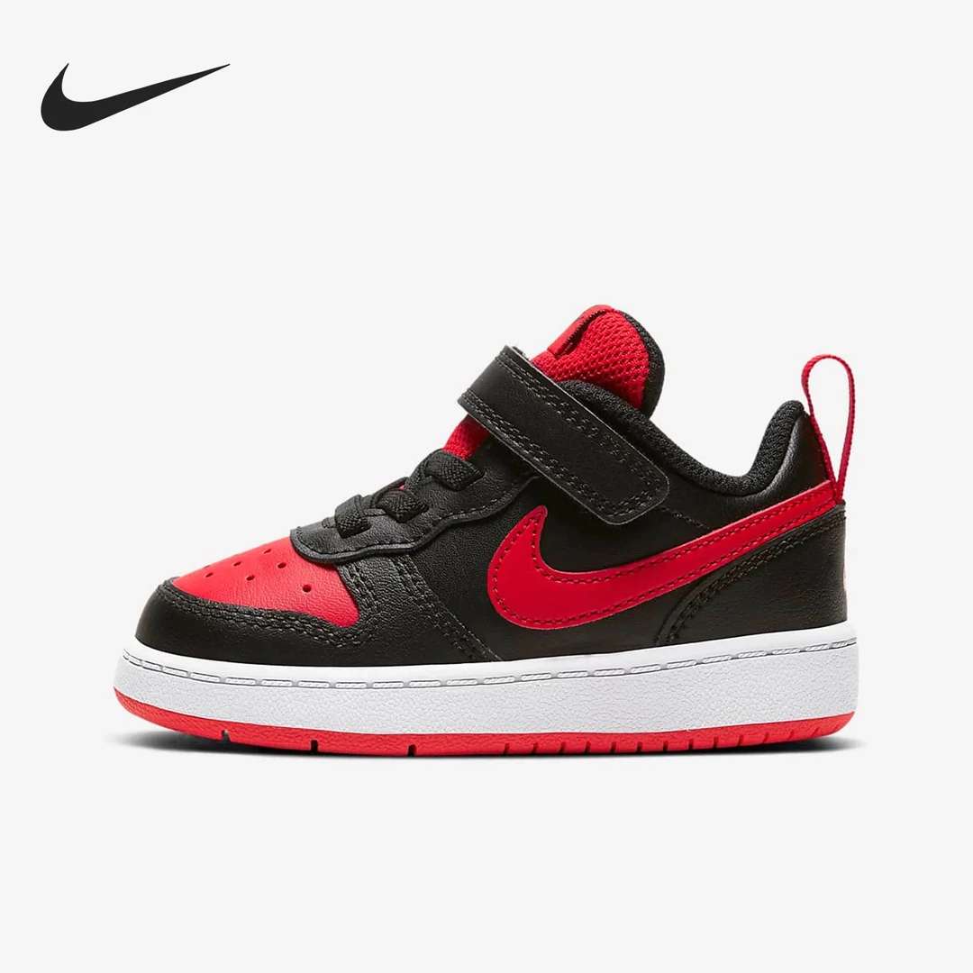 Nike/耐克当季新款儿童魔术贴轻便舒适透气运动休闲鞋 BQ5453