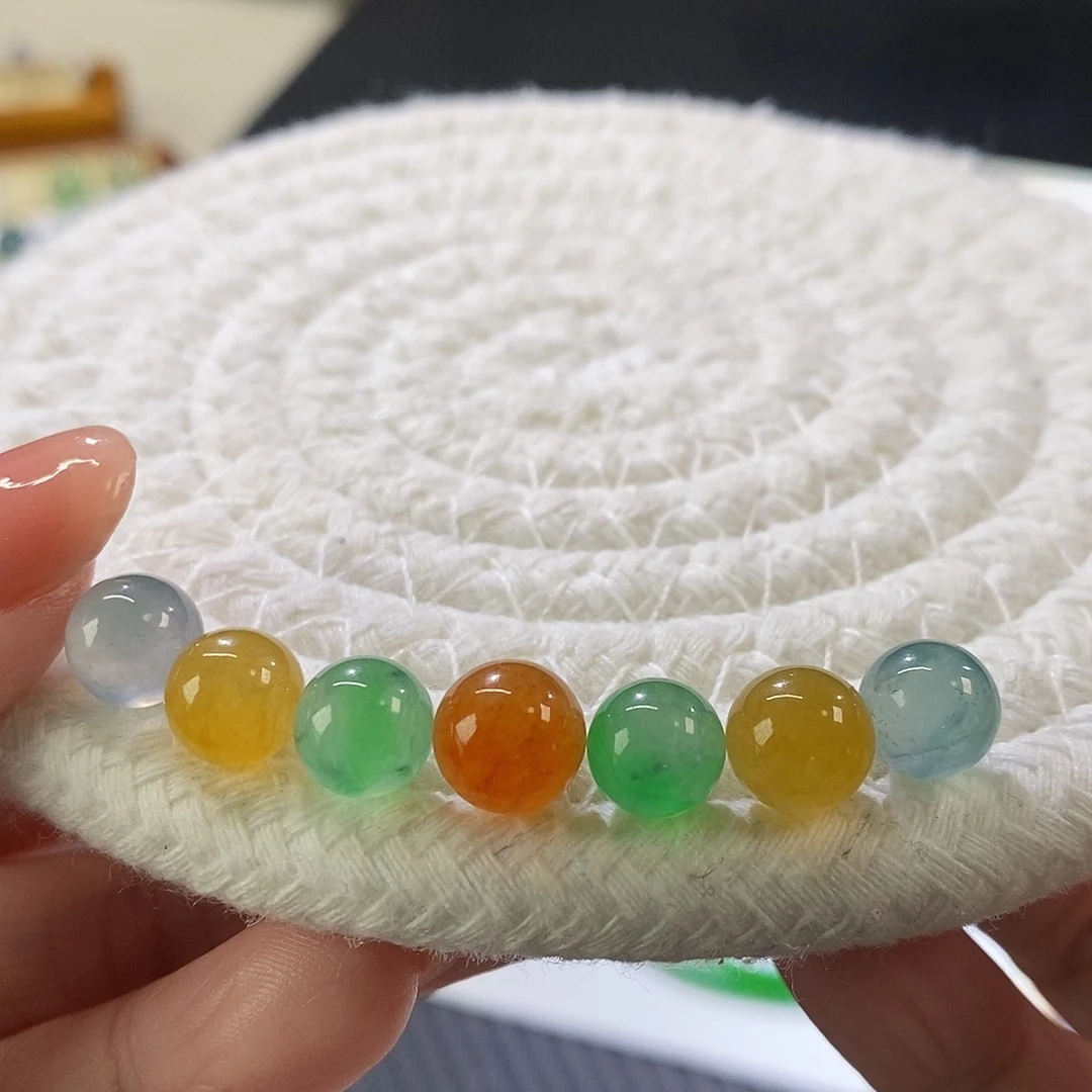 翡翠挂件未镶嵌单珠