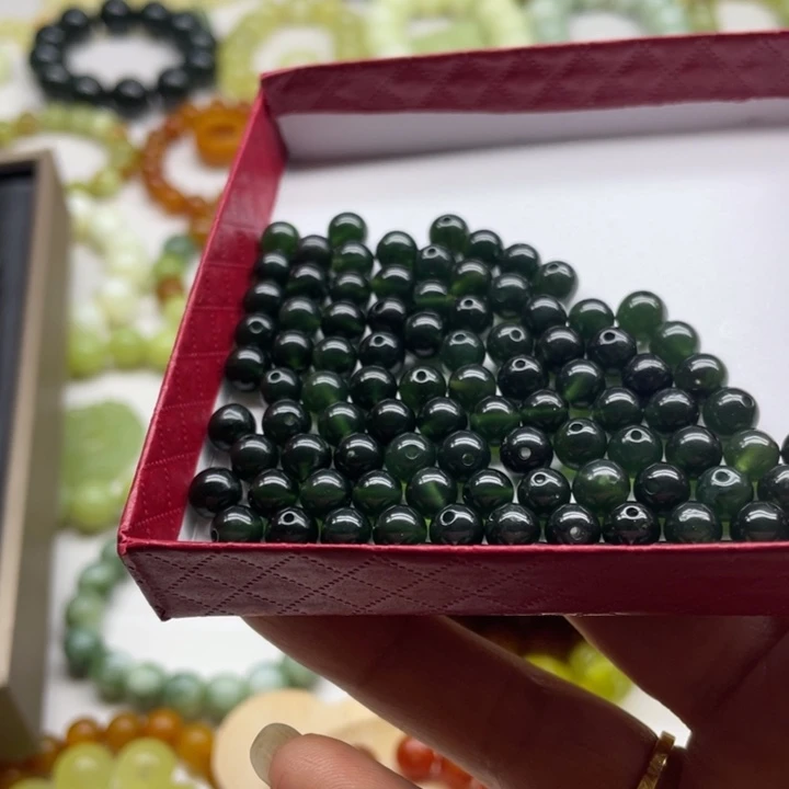 蛇纹石玉手串108粒未镶嵌t****g