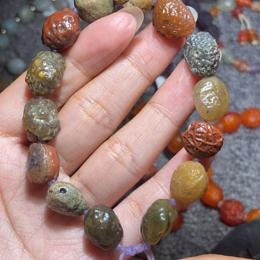 未镶嵌玛瑙/玉髓珠宝半成品