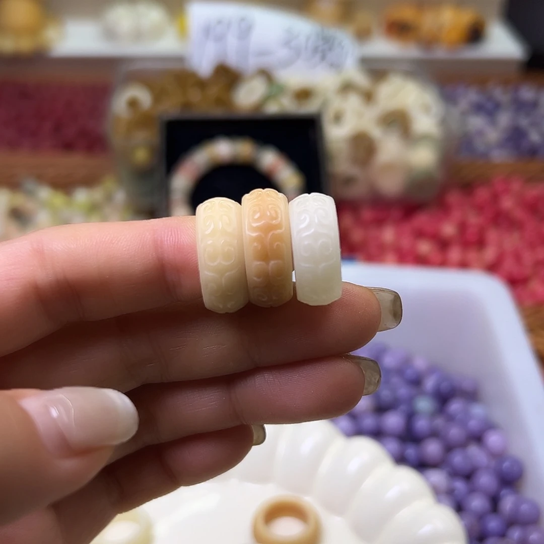 菩提根/象牙果手串精品回纹5颗自己备注颜色
