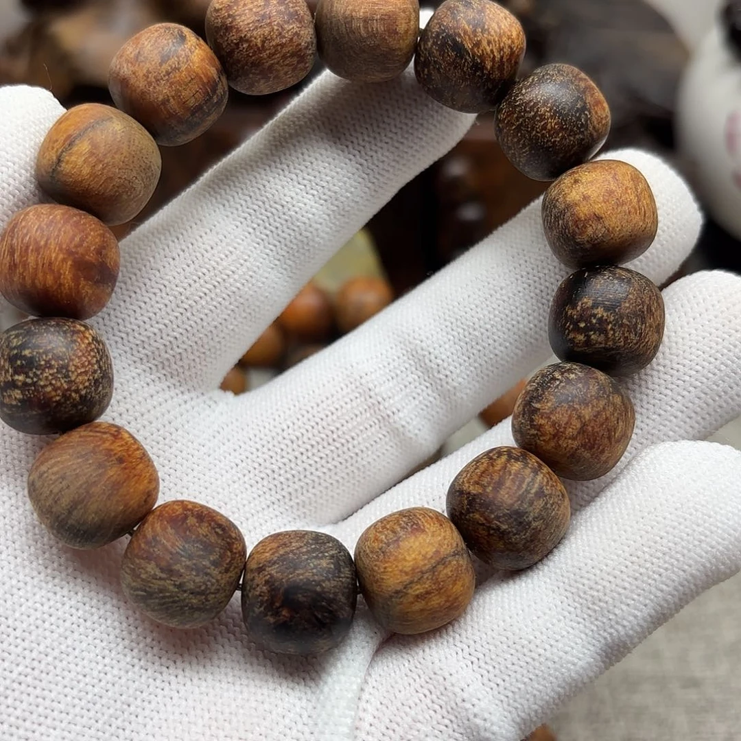 贡木印贡手链1314带龙鳞粗抛