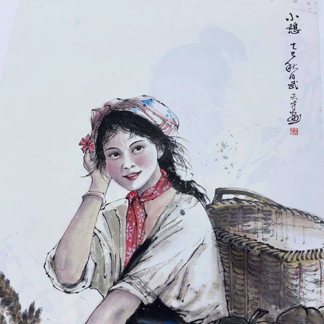 用***3国画武天才李欣主播