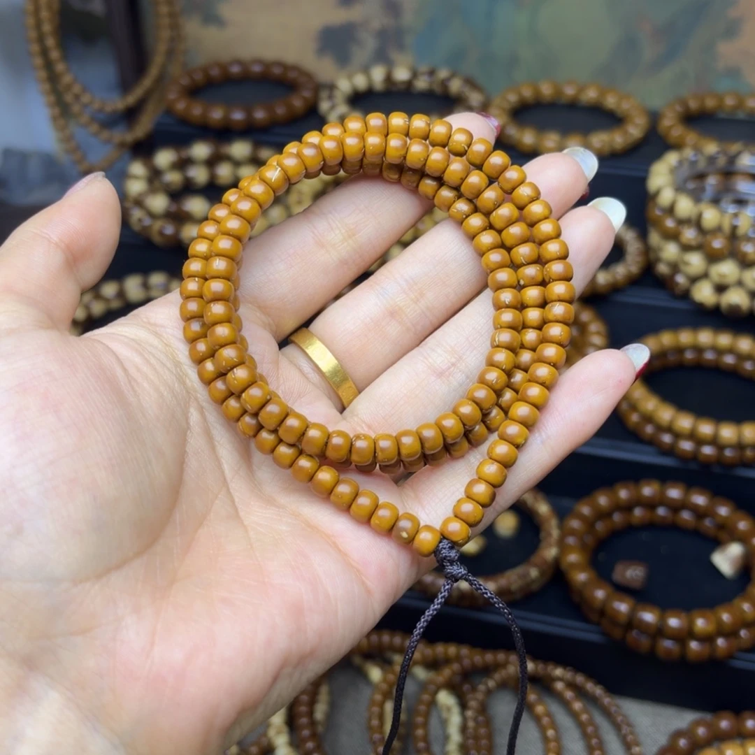 手串紫金鼠5.9尺寸纯肉脖挂三圈